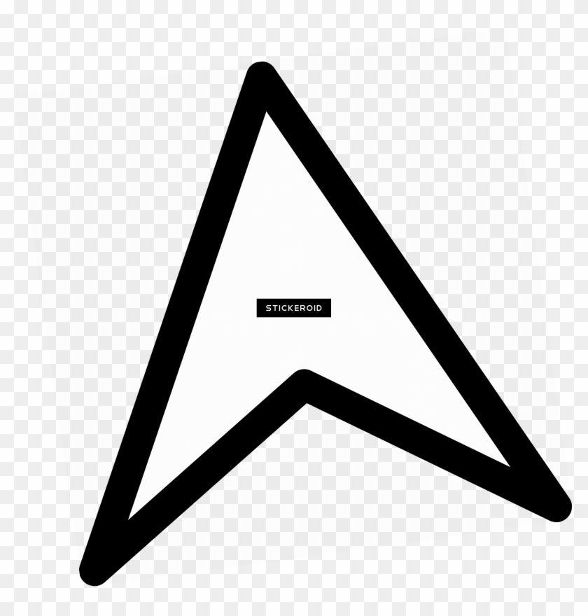 Triangle Arrow Up - Triangle Clipart #1350465