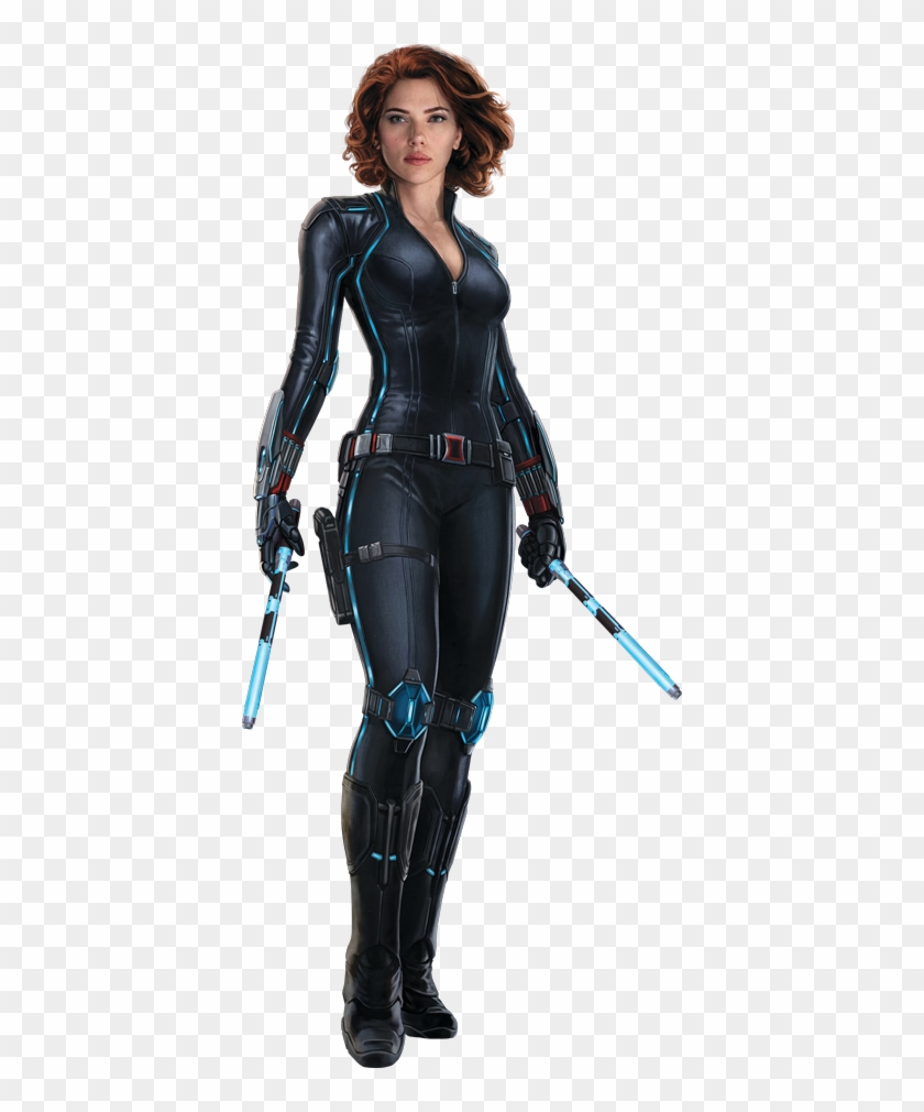 Scarlett Johansson Black Widow Winter Soldier - Black Widow Avengers Age Of Ultron Suit Clipart