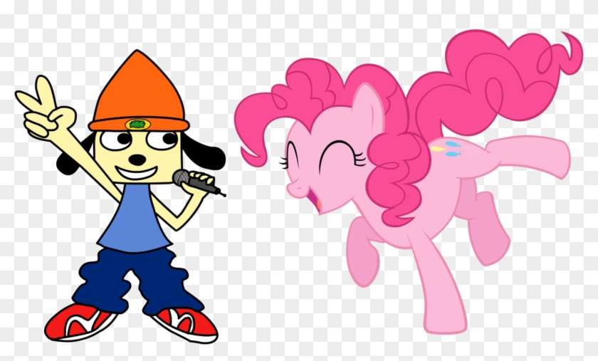 Egstudios93, Crossover, Parappa, Parappa The Rapper, - Pinkie Pie And Joy Clipart #1350829
