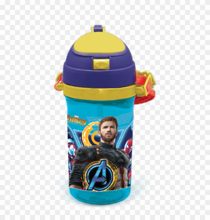 Avengers Infinity War Sa Bottle 600 Ml - Avengers Infinity War Bottle Clipart #1350830