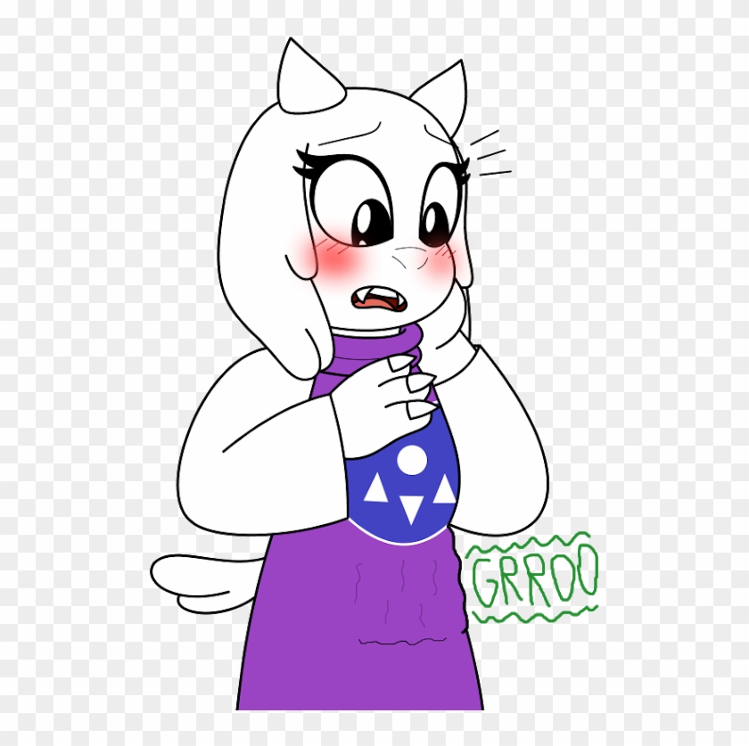 Toriel Stomach Growl , Png Download - Stomach Growl Fan Art Clipart