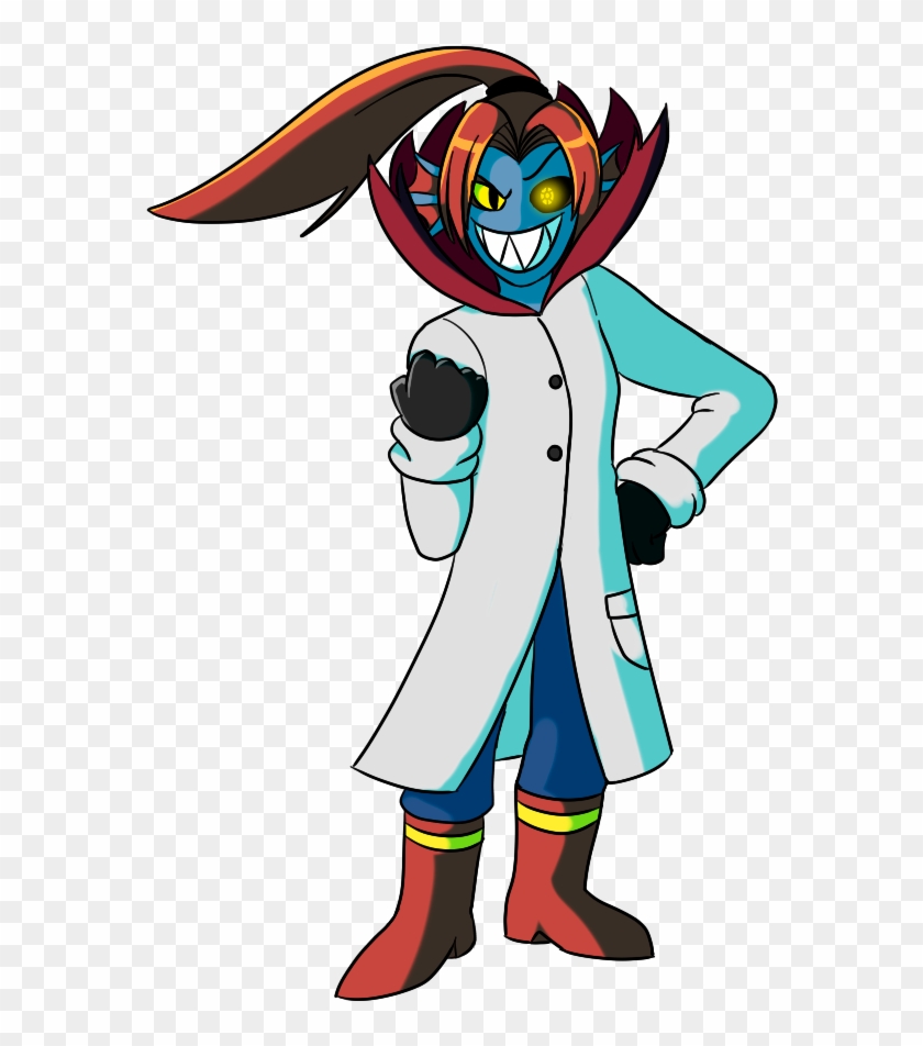 Alphys - Inverted Fate Undyne Clipart