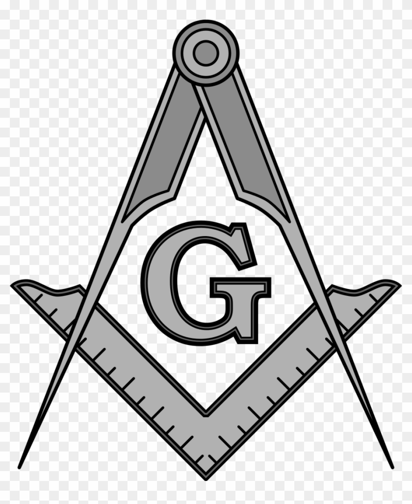 912 X 1072 17 - Square And Compass Logo Clipart