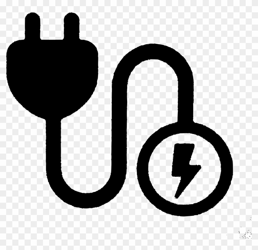 Power Symbol Png - Power Cord Clip Art Transparent Png #1351504