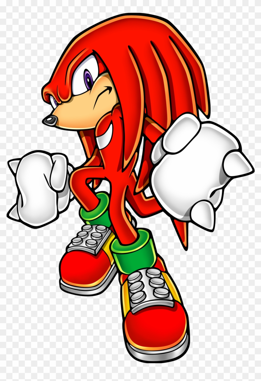 1395616 - Knuckles The Echidna Clipart