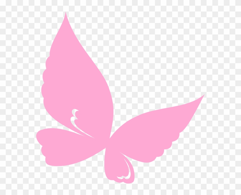 Pink Butterfly Vector Png Clipart #1351551