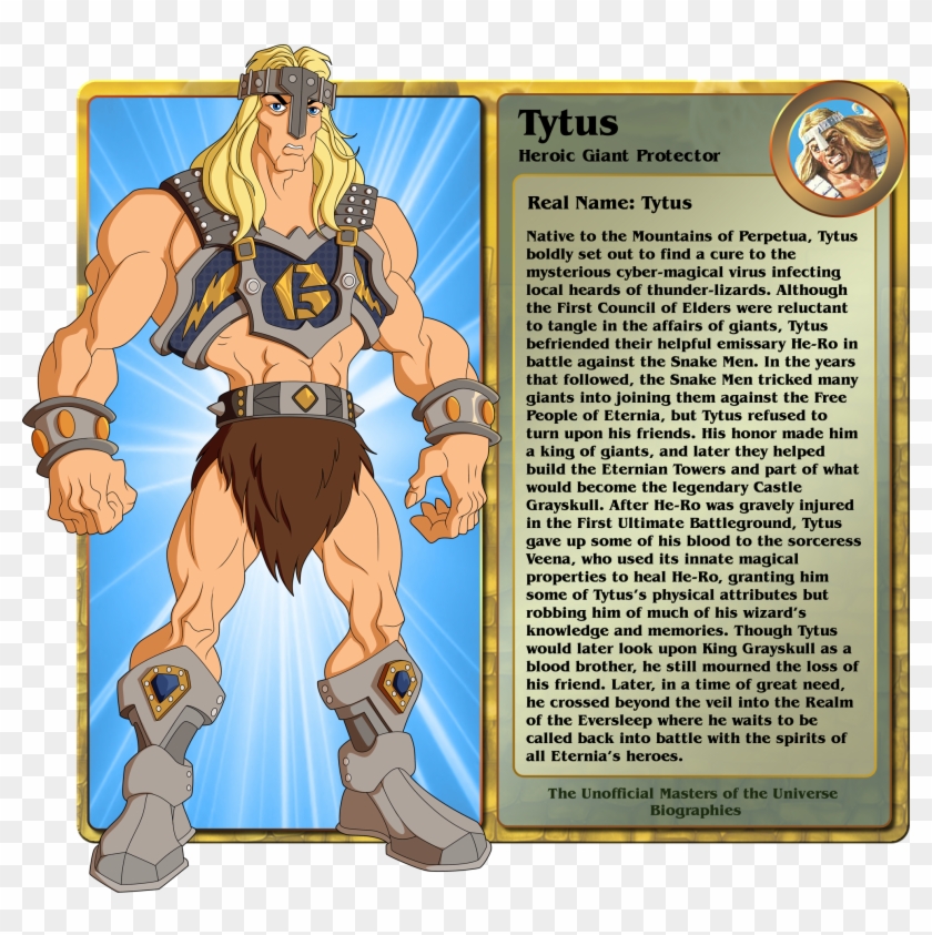 Http - //img - Photobucket - Com/albums/v7 Tytus Bio - He Man Character Bios Clipart #1351640