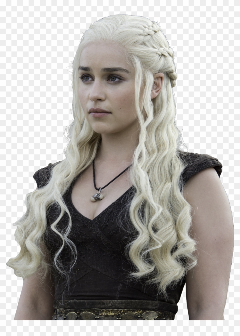 Transparent Daenerys Targaryen - Platinum Hair Dark Brows Clipart