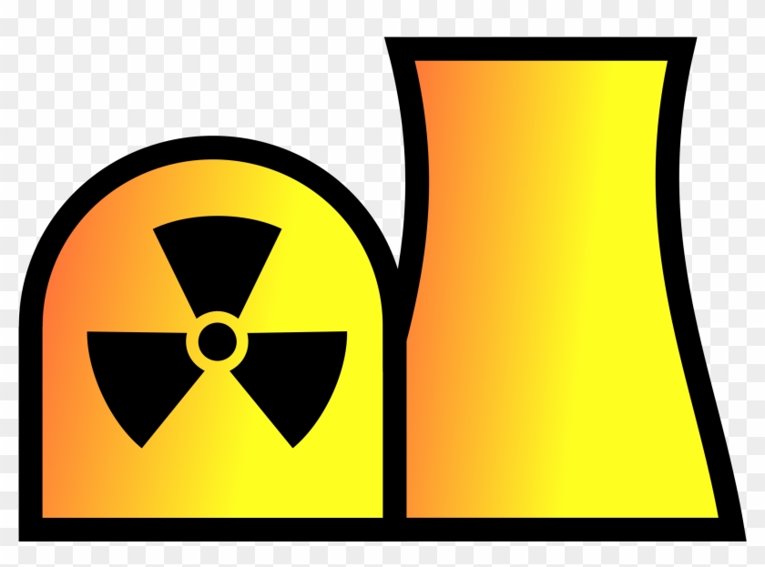 Medium Image - Nuclear Power Station Symbol Clipart #1351830