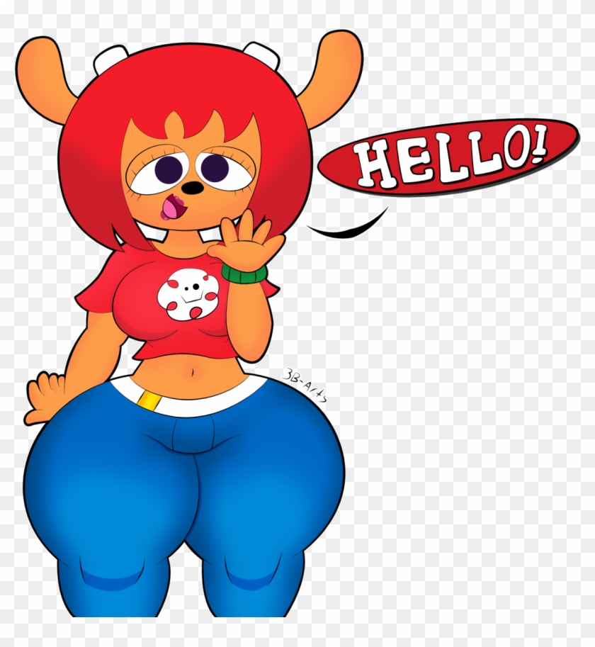 Ignore The Name On The Side I Posted This On The Parappa - Cartoon Clipart