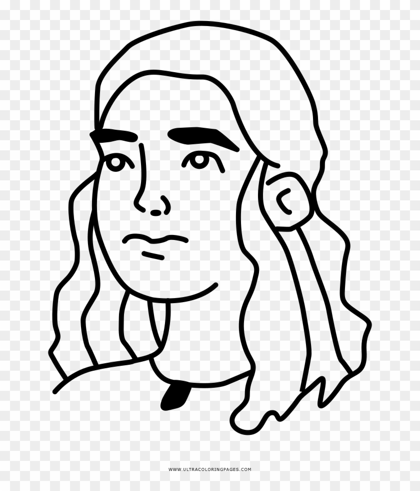 Daenerys Targaryen Coloring Page Clipart