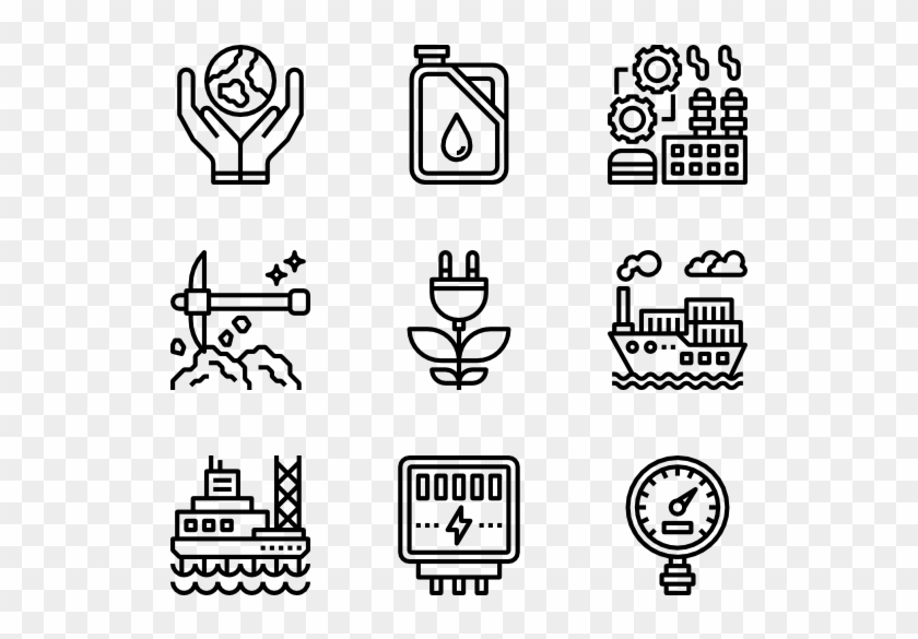 Heavy And Power Industry - Cute Food Black And White Clipart #1352069