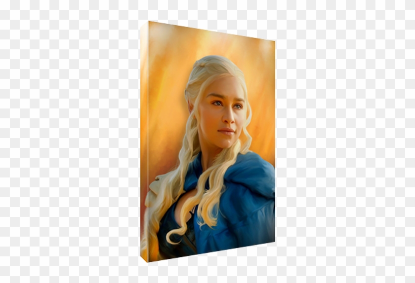 Details About Daenerys Targaryen Game Of Thrones Poster - Modern Art Clipart #1352115