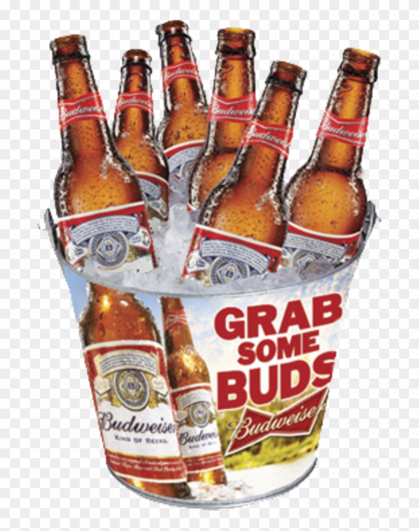 Budweiser Family Metal Bucket Clipart #1352151