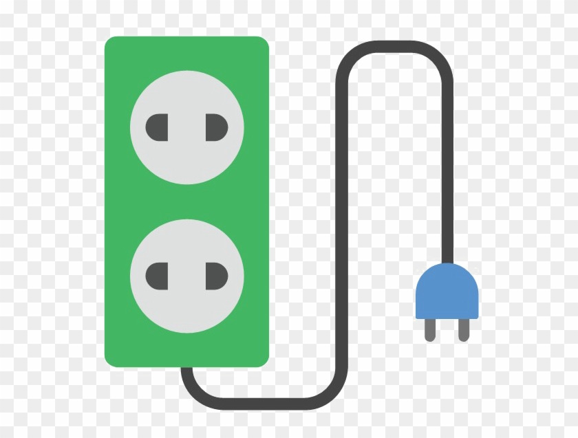 Power Socket Png Pic - Electric Socket Png Vector Clipart #1352200