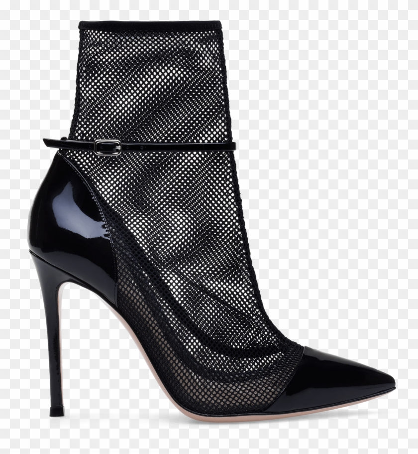 Fishnet Shoes - Basic Pump Clipart