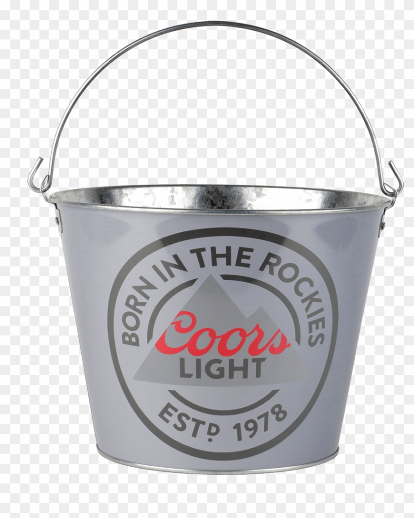 Coors Light Bucket - Coors Light Born In The Rockies Clipart