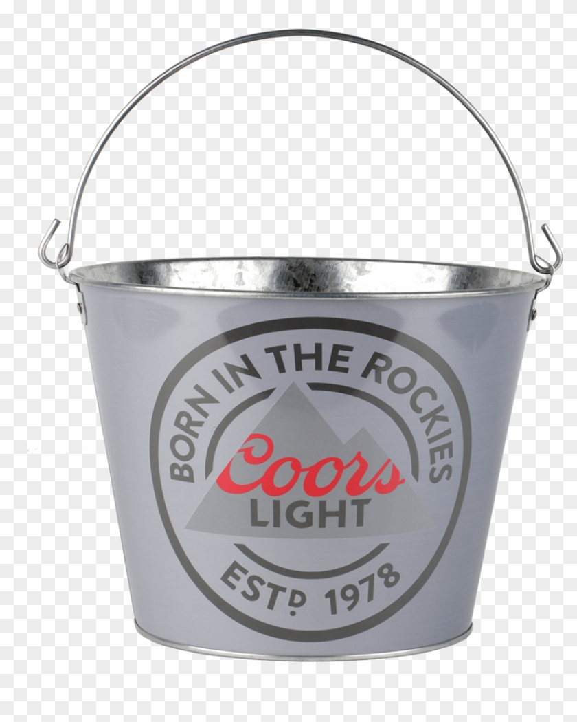 Coors Light Bucket - Coors Light Born In The Rockies Clipart #1352595