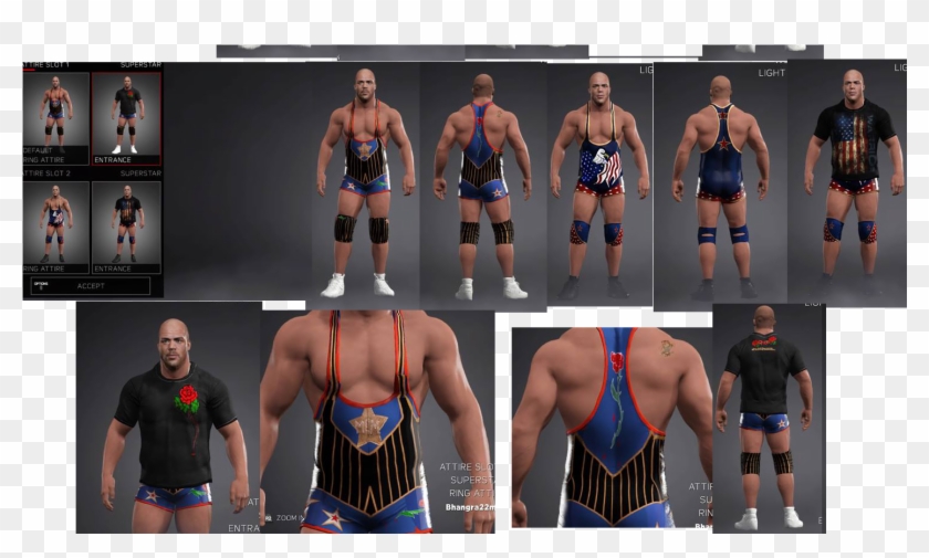 29gmx47 - Kurt Angle Attire Textures Clipart #1352753