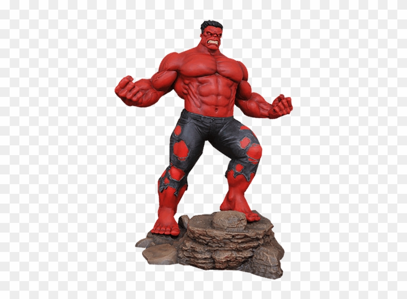Red Hulk Marvel Gallery Statue - Diamond Select Marvel Statues Clipart