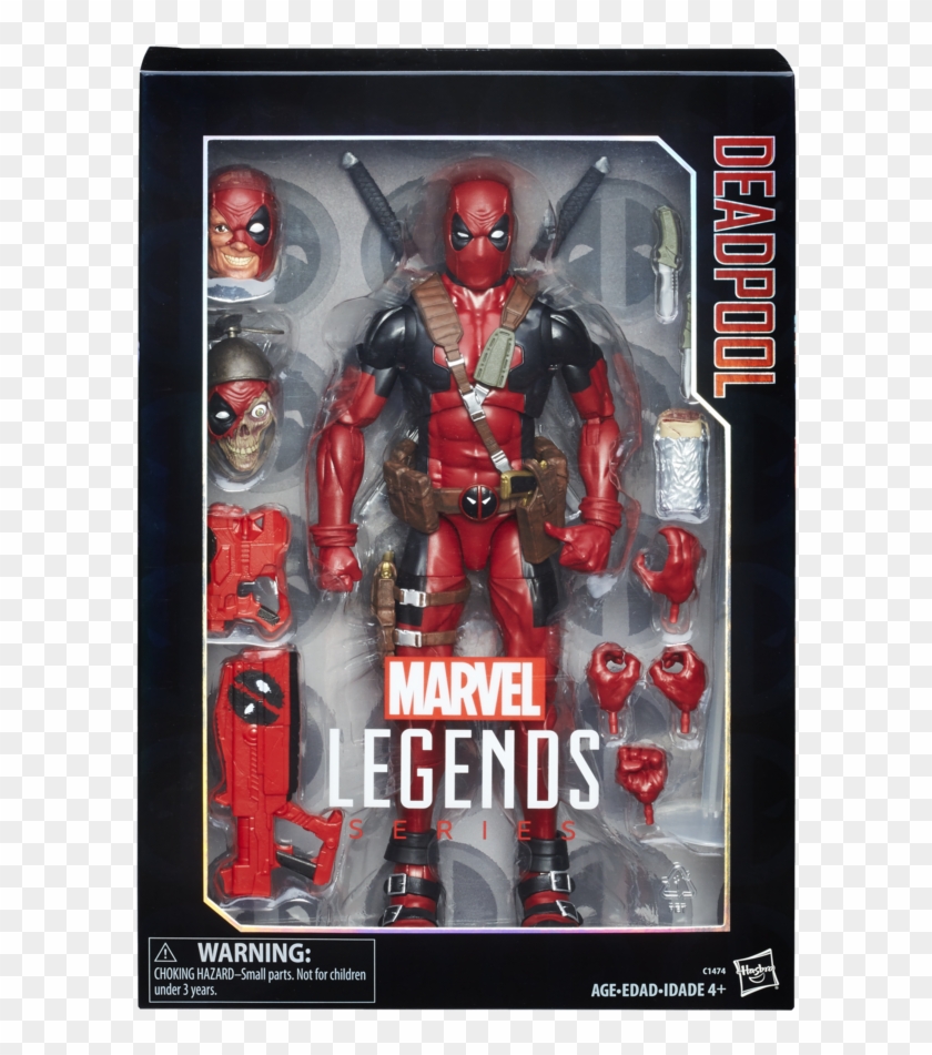In Addition, Fans Got A Closer Look At The Marvel Legends - Marvel Legends Series 12 Inch Deadpool Clipart