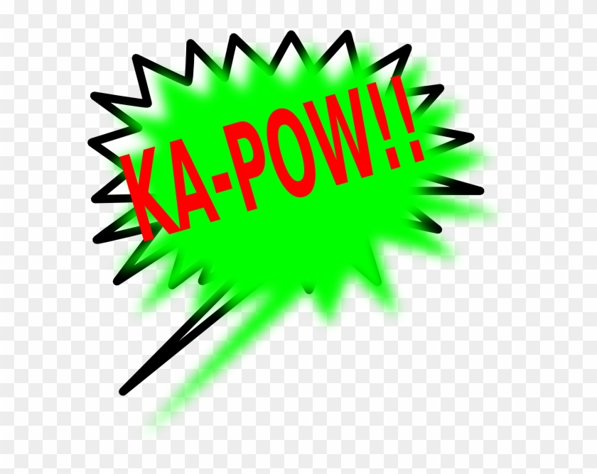 Kapow Clip Art - Graphic Design - Png Download #1353072