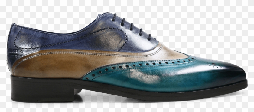 Oxford Shoes Lewis 4 Turquoise Smog Navy - Suede Clipart #1353278