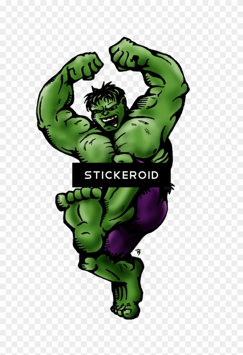 Vector Comic Hulk Smash , Png Download Clipart #1353335
