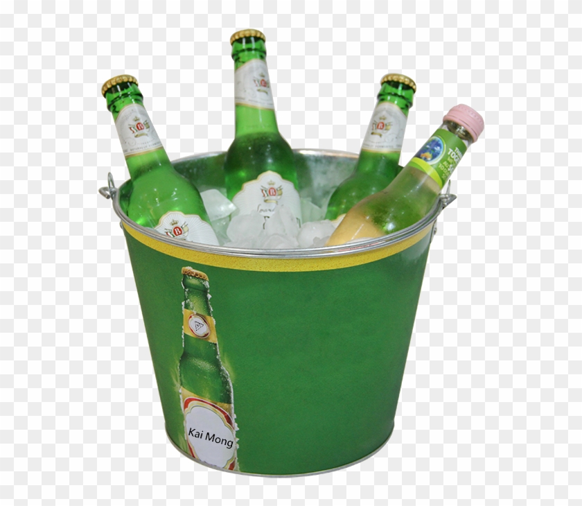 Hgb001 Hot Dipped Galvanized Bucket - Champagne Clipart