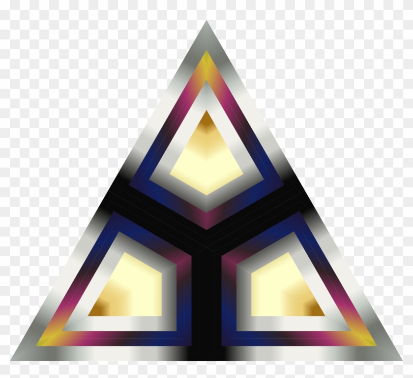 Right Triangle Right Angle Pythagoras Tree - Stylized Triangle Png Clipart #1354027