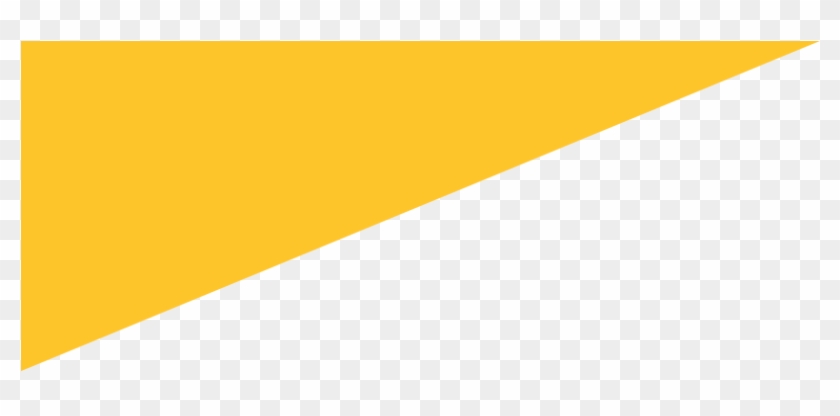 Yellow Right Angle Triangle Clipart