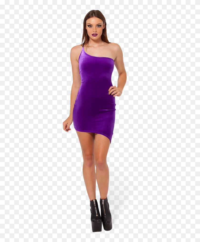 Kapow Purple Dress - Dress Clipart