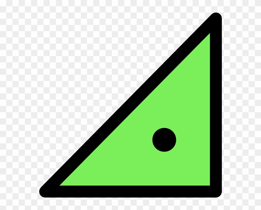Triangle - Triangle And Dot Rectangle Clipart