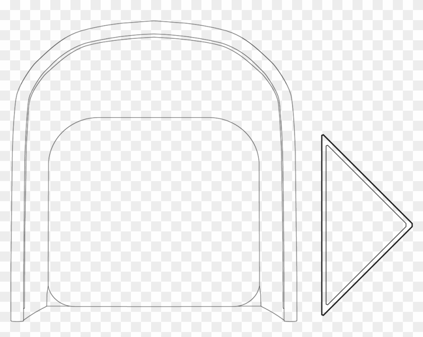 The Sides Of These Storage Units Are One Of Three Dimensions - Technical Drawing Clipart #1354478