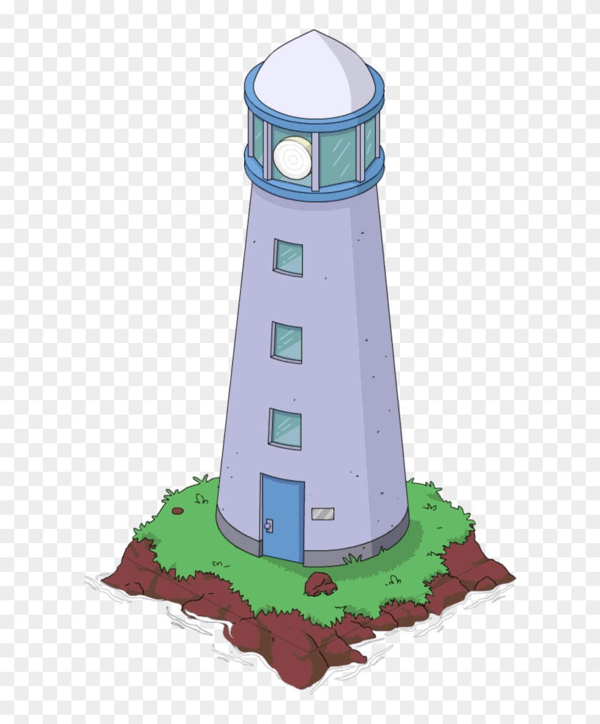 Tapped Out Earl - Simpsons Springfield Lighthouse Clipart #1354904