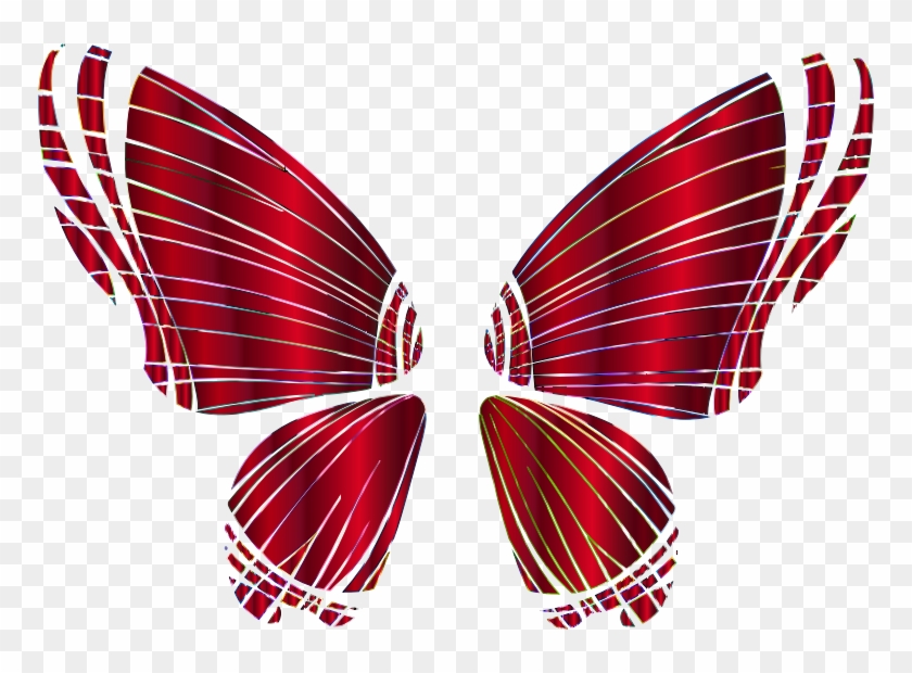 Medium Image - Transparent Background Butterfly Wing Transparent Clipart #1355134
