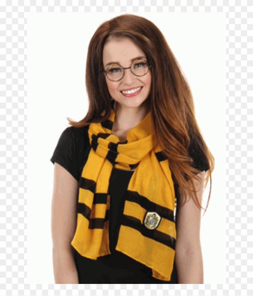 Hufflepuff Lightweight House Scarf From Harry Potter - 4 Houses Of Harry Potter Scarf Clipart