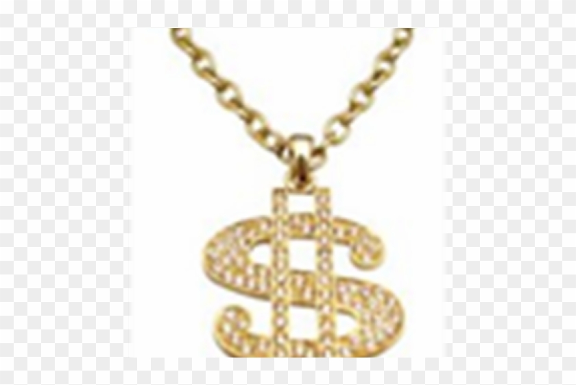 Chain Clipart Dollar Sign Transparent - Money Necklace For Roblox - Png Download #1355477