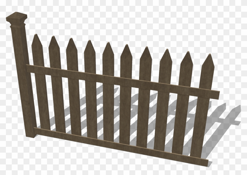 Picketfence - Picket Fence Clipart #1355747