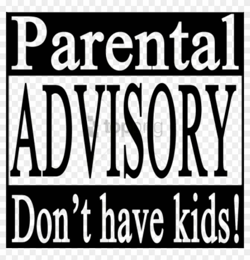 Free Png Advisory Png Png Image With Transparent Background - Small Parental Advisory Png Hd Clipart #1355938