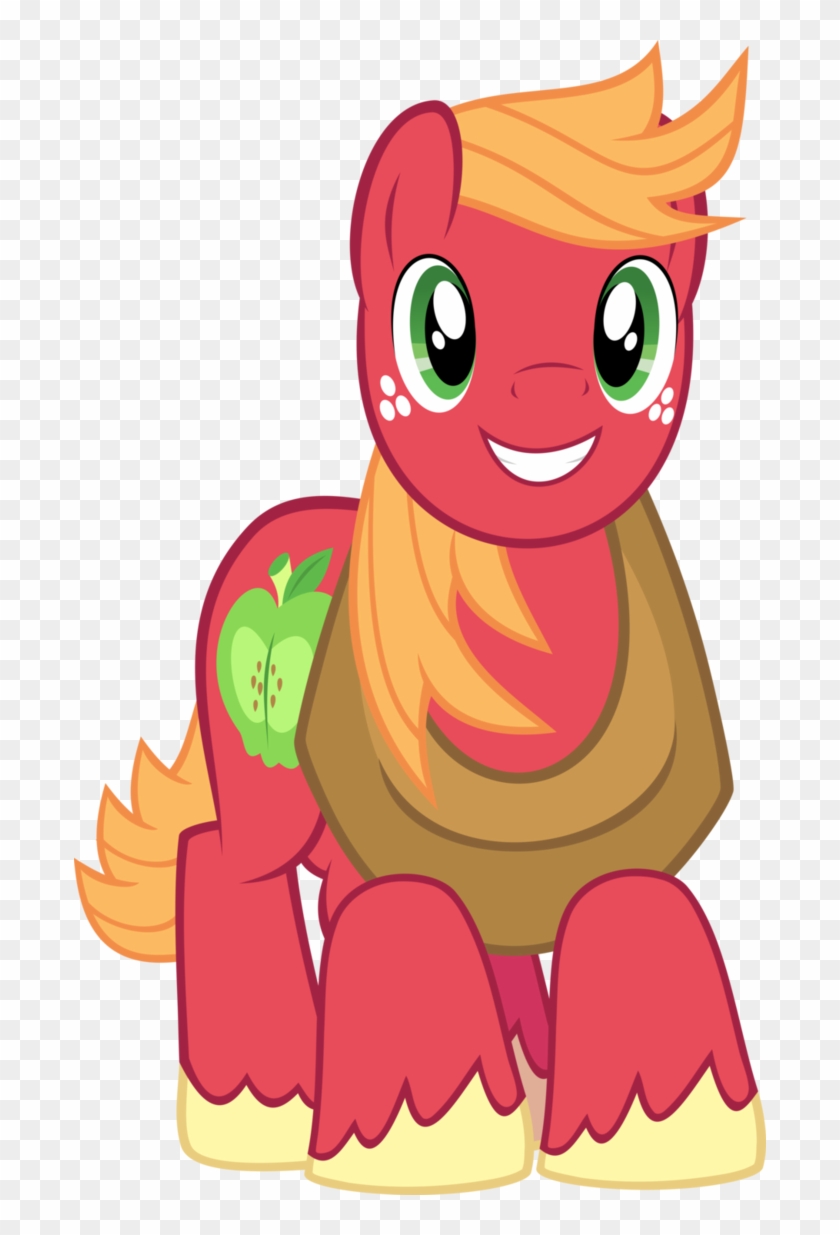 Big Mac - Apple Bloom And Big Mac Clipart