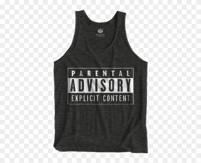Buy This Graphic Parental Advisory Tank Top At 46% - Parental Advisory Clipart #1356585