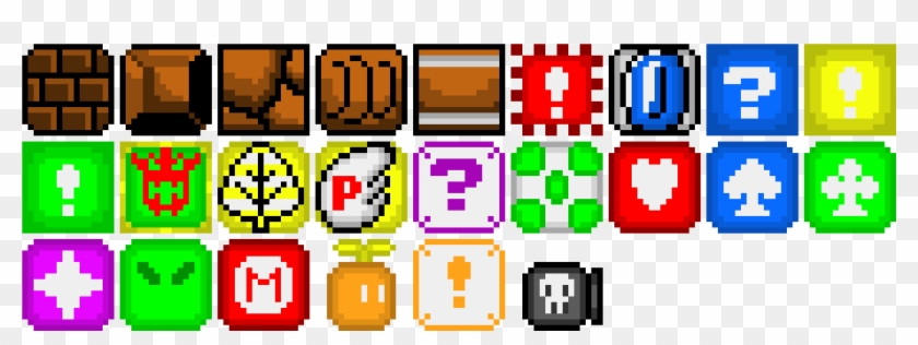 Mario Blocks Not In Super Mario World - Super Mario Bros 3 Clipart