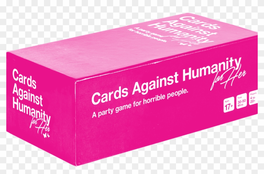 Cards Against Humanity Came Out With A "for Her" Edition - Cards Against Humanity Pink Clipart #1356776