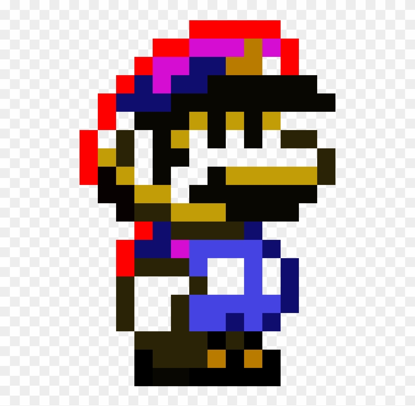 Mario From Super Mario World - Super Mario World Mario Sprite Clipart #1356777