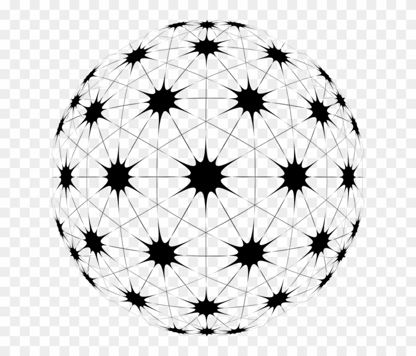 Abstract, Sphere, Stars, Round, Shape - Wallpaper Clipart