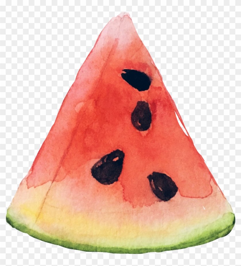 Watermelon Fruit Slice Red Summer Fteslicedfruit - Watermelon Clipart #1356919