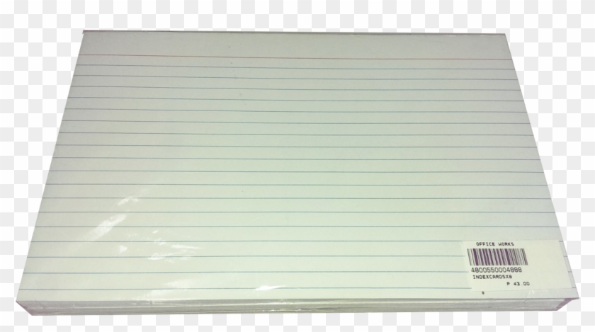 Index Card White 50 Sheets - Plywood Clipart