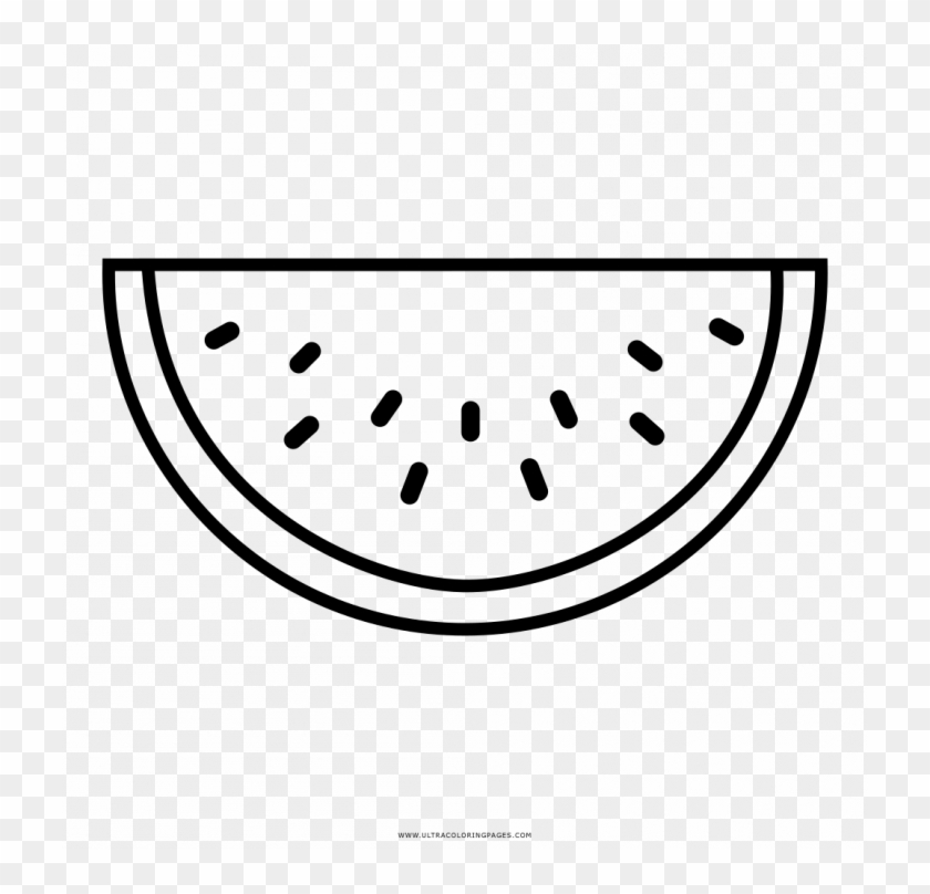 Watermelon Coloring Page - Fruits For Coloring Watermelon Clipart