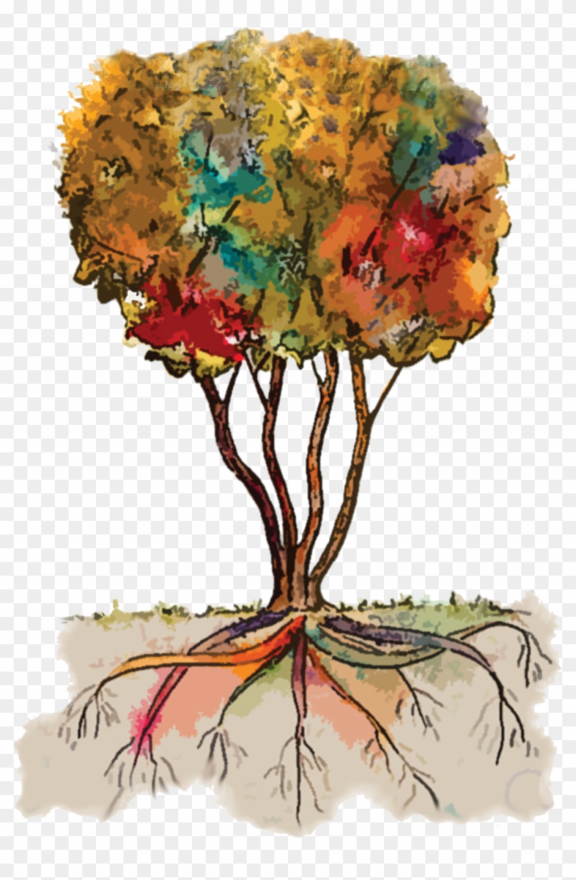 Watercolor Tree Png Clipart #1357399